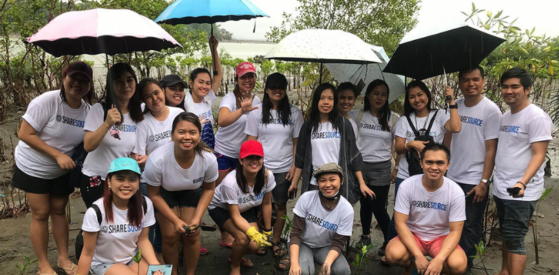 Tree planting activity, Davao Philippines | Sharesource Global