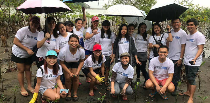 Mangrove Tree Planting with the Davao Team, 2018