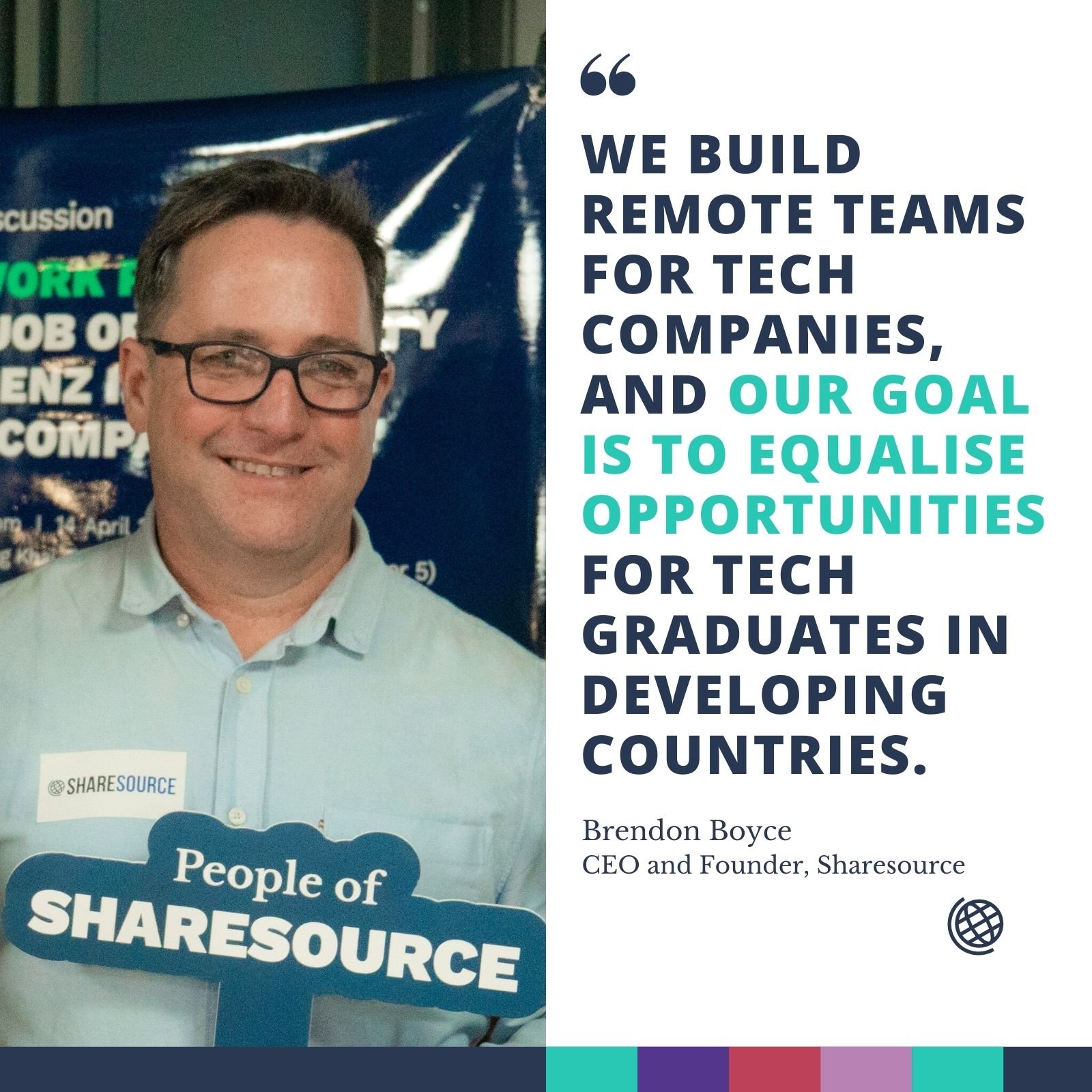 Brendon Boyce, CEO and Founder of Sharesource